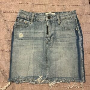 Distressed Pistola Skirt